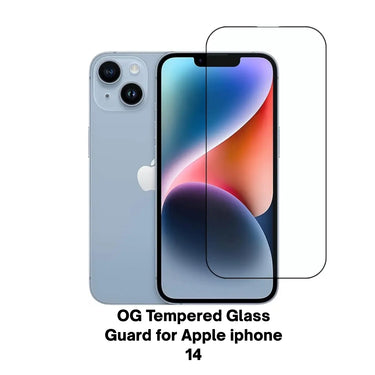 Tempered Glass for Apple iPhone 14 | Transparent Screen Protector | Full HD Quality | Anti-Scratch | Edge-to-Edge Coverage | Easy Installation Kit (Pack Of 2)